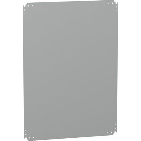 Thalassa PLA - châssis plein - acier galvanisé - pour armoire H=1000xL=750mm - NSYPMM107 (1/3)