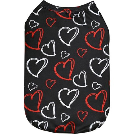 T-Shirt Chien - Polyester - Pour Chiens de Petite Taille - S M L XL - Printemps Été (1/5)