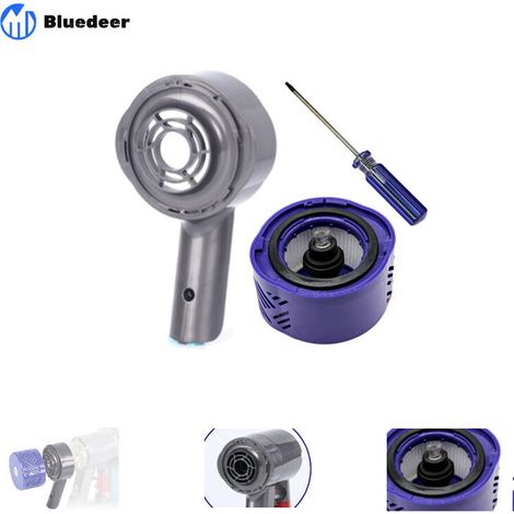 Couvercle arrière du moteur et kit de filtre arrière pour Dyson V6 DC59 DC62 DC74 accessoires d'aspirateur, pour kit de conversion de filtre Hepa (1/5)