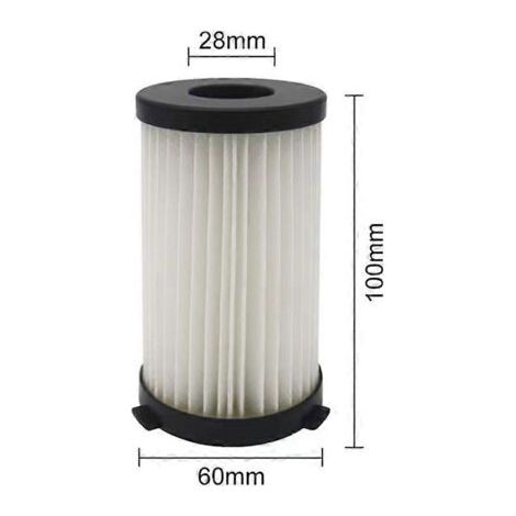 NALOOKAMIC Pièces détachées pour les modèles MooSoo D600 D601, Iwoly V600, Ariete RBT 2761 2759, Conga Thunderbrush 520 560 et Techwood TAE-7036 : kit de filtres HEPA (1/4)