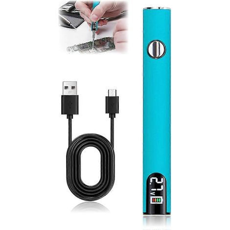 Stylo à souder à batterie 510, rechargeable avec batterie 650 mAh, affichage numérique LED et température réglable A-JBMEDIA (1/4)