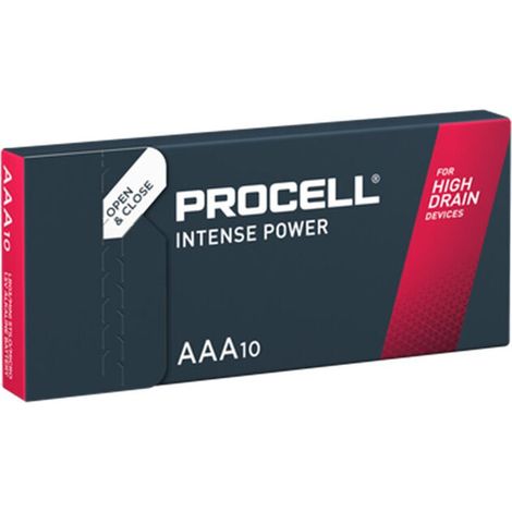 PROCELL - INTENSE POWER ALCALINA LR03 AAA 1,5V CAJA10