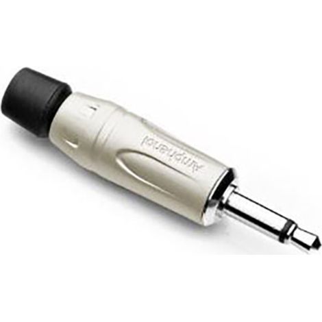 Amphenol KM2P Klinken-Steckverbinder 3.5 mm Stecker, gerade Mono Silber 1 St.