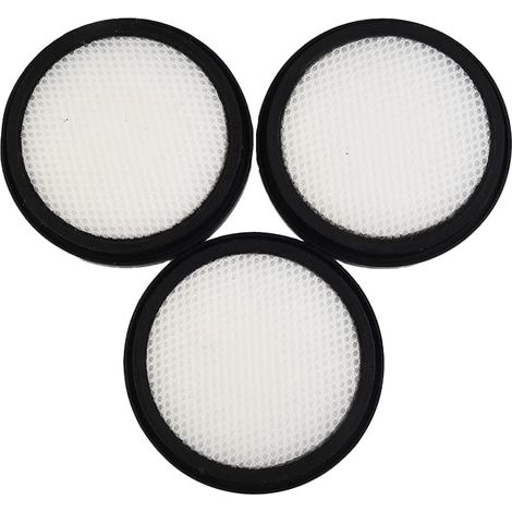 3 x HEPA Filters for Proscenic P8 Vacuum Cleaner, Replacement Parts, Reusable and Washable Vacuum Filters