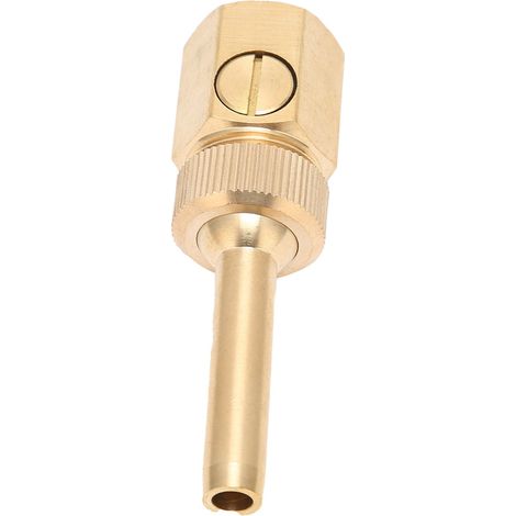 Buse de fontaine à filetage femelle en laiton, tête de pulvérisation réglable avec valve pour bassin 1/2 20 mm (1/5)