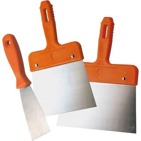 Juego de 3 cuchillos de acero inoxidable para recortar y raspar - Fischer Darex