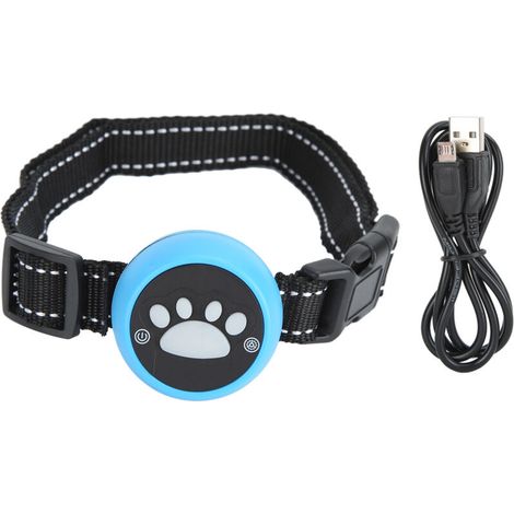 Eosnow Smart Anti-Bark Dog Training Collar, Rechargeable, Waterproof, Sky Blue (1/5)