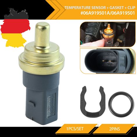 1 Capteur de température, 06A919501A, avec ressort, pour Audi VW Seat Skoda(Troisième trimestre : Nouveaux produits en septembre) (1/5)