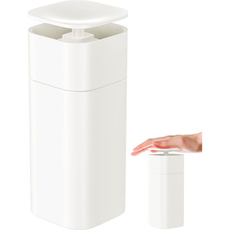 Distributeur de pompe à liquide, distributeur de bouteille à pompe One Touch, bouteille à pompe vide pour savon à vaisselle, nettoyant pour le corps, vernis à ongles et démaquillant (1/5)