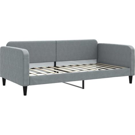 Maison Exclusive - Letto da Giorno Grigio Chiaro 100x200 cm in Tessuto (1/5)