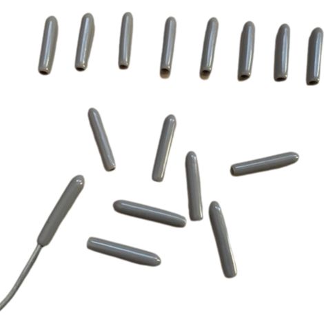 100 Capuchons de réparation, silicone résistant à la chaleur, pour grille lave-vaisselle, gris (1/5)