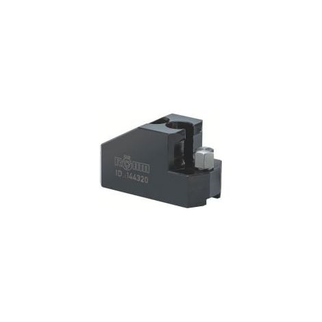 Mascelle Röhm a griffa, larghezza scanalatura 12, temprate dentatura a punta 90°, lunghezza artiglio 25 mm, 1 pezzo - 144322 (1/5)