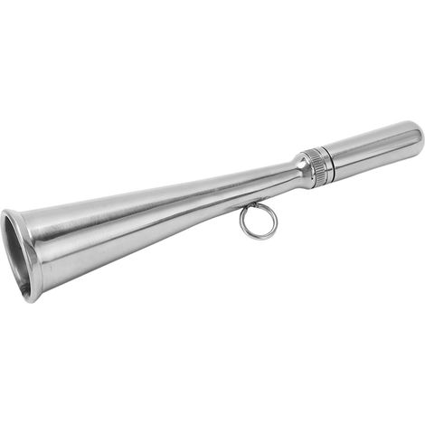 Corne de brume portative, acier inoxydable, embout amovible, accessoires marins (1/5)