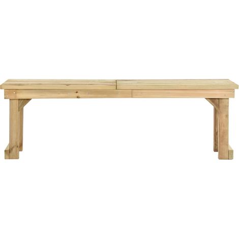 Banc de jardin,Banquette de jardin,Chaise 140 cm Bois de pin imprégné CFW22954 (1/5)