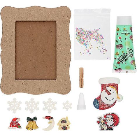 1 Set DIY-Weihnachtsfotorahmen