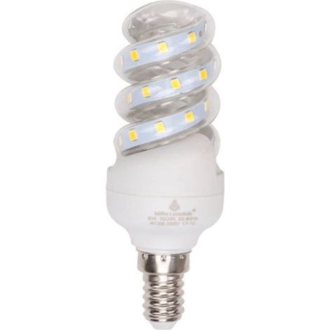 Trade Shop - LAMPADINA LED 5 W E14 475LM SPIRALE LUCE CALDA 3000K NATURALE 4000K FREDDA 6500K - (1/4)