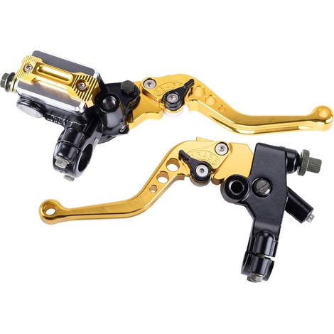 1. Conjunto de bomba de freno hidráulica, disco mecanizado por CNC y embrague para motocicletas universales. (1/5)