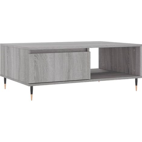 Maison Exclusive - Couchtisch Grau Sonoma 90x60x35 cm Holzwerksto