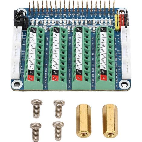 Carte d'extension de capteur pour module de développement de port d'E/S GPIO 4B 3B CM4 PCF8591 LED
