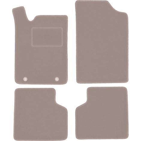 Beige Veloursmatten für: Citroen Xantia X1 / X2 Break, Kombi, Liftback (1993-2001)