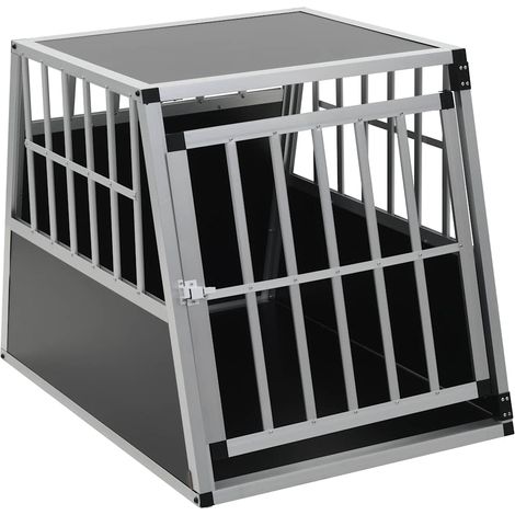 vidaXL Jaula de perro con puerta única 65x91x69,5 cm (1/2)