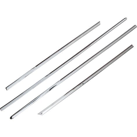 Modanature laterali porta VW Passat B6 06-11 CROMATE SET 4 pezzi (1/2)
