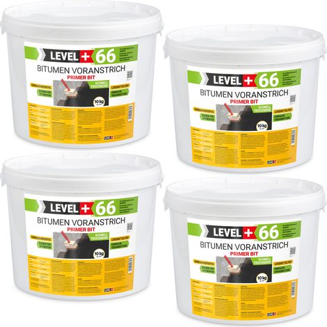 LEVEL+ Bitumen Voranstrich Haftgrund Grundierung Bitumengrund L+66 - 40Kg