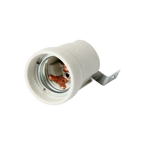 Portalampada in ceramica con attacco E27 - EX-S9100014 (1/2)