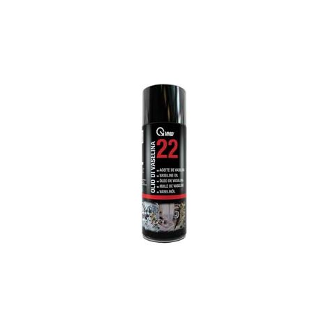 OLIO DI VASELINA SPRAY ML.400 22- - ml.400 in bomboletta spray - 12 pezzi VMD