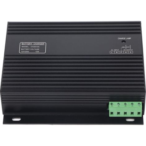 Intelligent Battery Charger for Generator - Genset 12V/24V 10A Battery Charger with Wide Voltage Compatibility and Efficient Charging. (1/4)