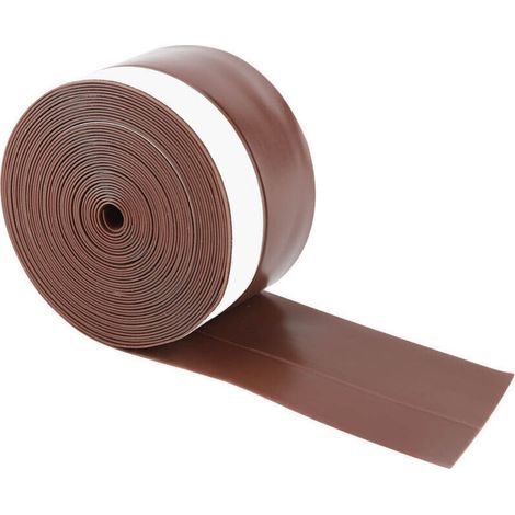 Bande d'étanchéité auto-adhésive 5M 45mm pour porte, fenêtre, vent, poussière (marron) (1/4)