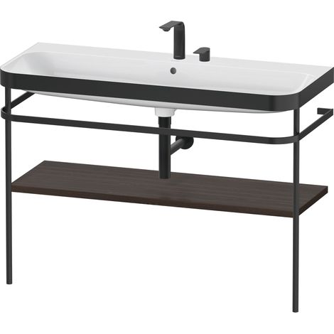 Duravit Happy D.2 Plus c-bonded Set mit Metallkonsole,