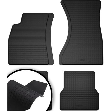 Alfombrillas de goma para: Audi A4 B8 sedán, familiar, avant, allroad (2007-2015)