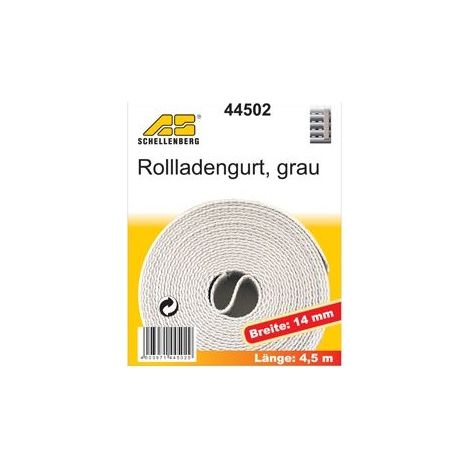 Schellenberg Rollladengurt grau Breite 14 mm - Länge 4,5 m Rollladengurt (1/3)