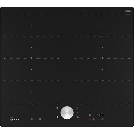 Neff T66PTX4L0 piano cottura a induzione nero acciaio inossidabile (1/4)
