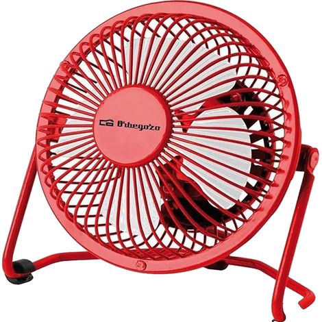 Ventilatore da tavolo Orbegozo PW 1027, USB e 230 V, 8 W