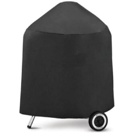 Housse De Barbecue Au Charbon De Bois, Housse De Barbecue Ronde Pour 70cm, Imperméable, Résistante Aux Uv Et Respirante (1/4)