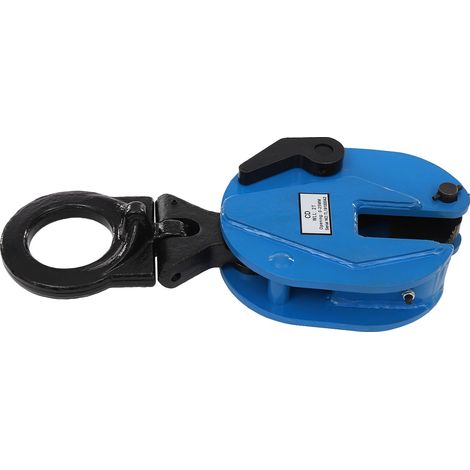 Pince à tôle, capacité de charge de 2 tonnes, mécanisme de verrouillage sécurisé, Bleu (1/2)