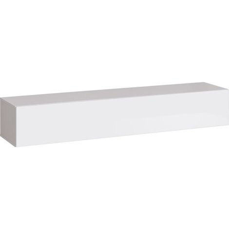 Banc TV Mural Design "Switch" 180cm Blanc (1/3)