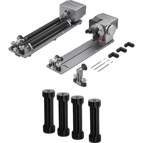 Mandril giratorio, capacidad de grabado versátil, construcción duradera, R8 pro (1/2)