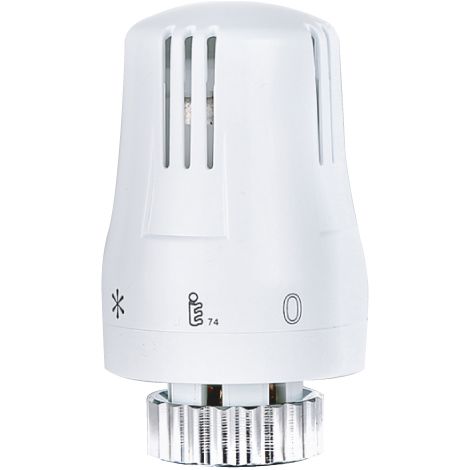 TESTA TERMOSTATICA BIANCO Idroweb