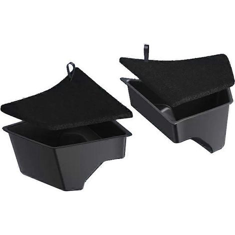 Accessoires pour Tesla Model 3 Highland 2024 : organisateur de coffre, boîte de rangement latérale, bac de rangement arrière avec couvercle (1/5)