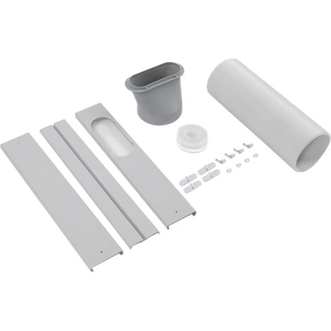 Klimaanlagen-Zubehör, Fensterschieber-Set, Montageplatte, 5,9-Zoll-Rohrverbinder, Abluftschlauch-Set (1/5)