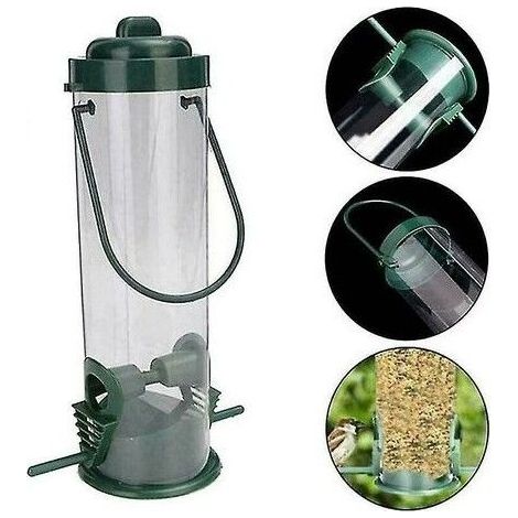 Cintre de jardin suspendu pour balcon, mangeoire pour oiseaux sauvages, durable-BDD (1/5)
