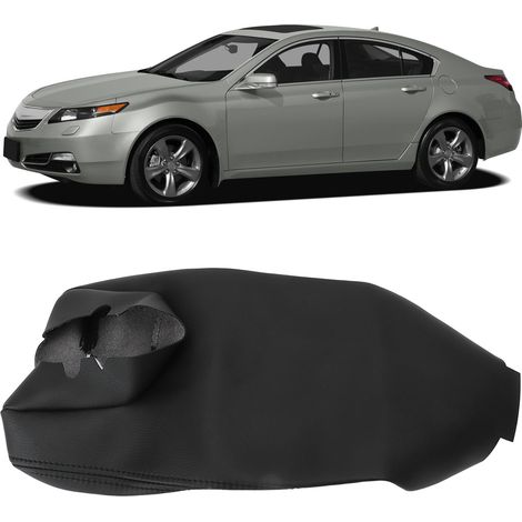 Lederbezug für die Mittelarmlehne der Acura TL (2009–2012), schwarz (1/5)