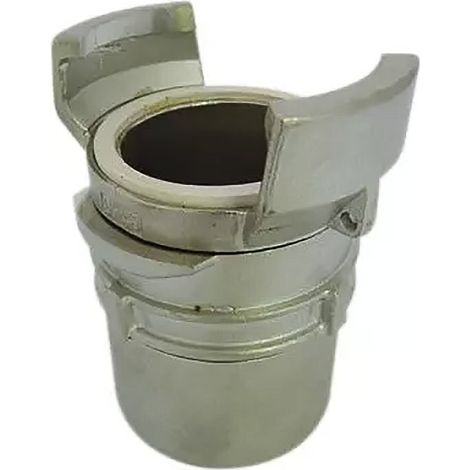 Demi raccord symétrique Guillemin, pompier, à verrou à douille filetée femelle en inox DN 80 x 3'' BSP