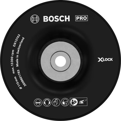 Bosch PRO cutting/grinding PRO Backing Pad Hard 115 mm M14 2608601783 (1/5)