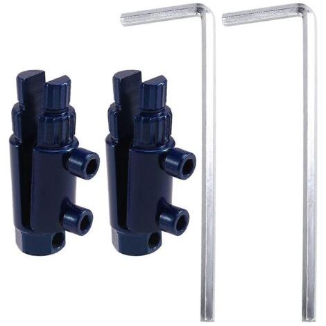 Tarauds (lot de 2) pour tuyaux de 1/2", 3/4" et 1" DN15/20/25 (1/5)