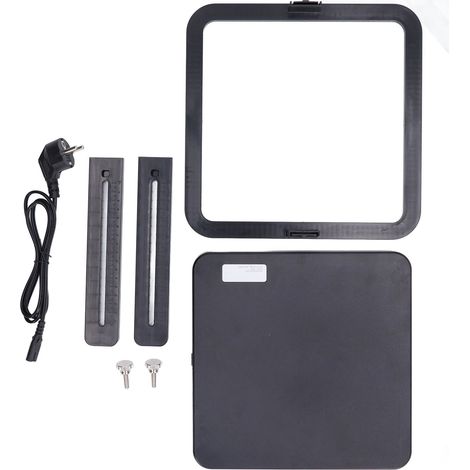 Plaque chauffante pour couveuse à poussins, chauffage uniforme, thermostat réglable, couveuse intelligente pour poussins et canetons (1/5)