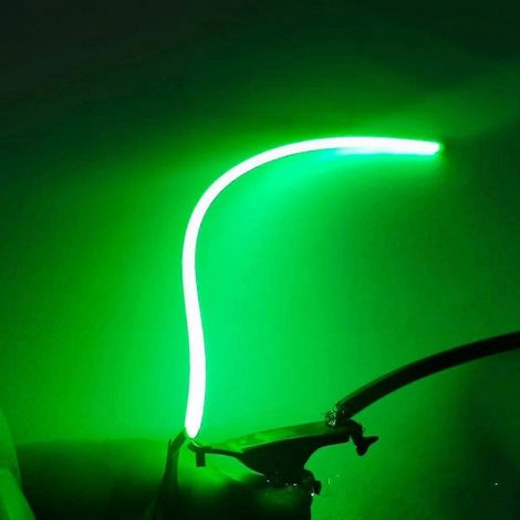 Bande LED COB à filament DC 3 V ultra-mince et flexible verte de 190 mm, connexion SameEnd pour éclairage DIY, gain de place, 25 mm, 300 mm, 1,8 mm, 3 V, pour maison (1/5)